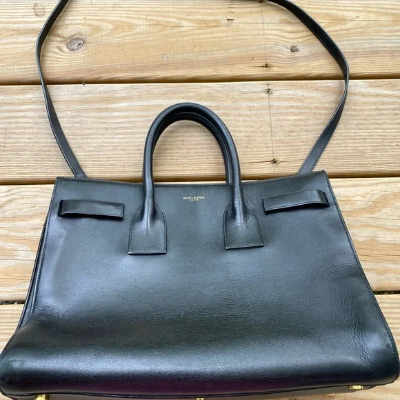 Saint Laurent Sac du Jour leather bag! - Picture 5 of 14